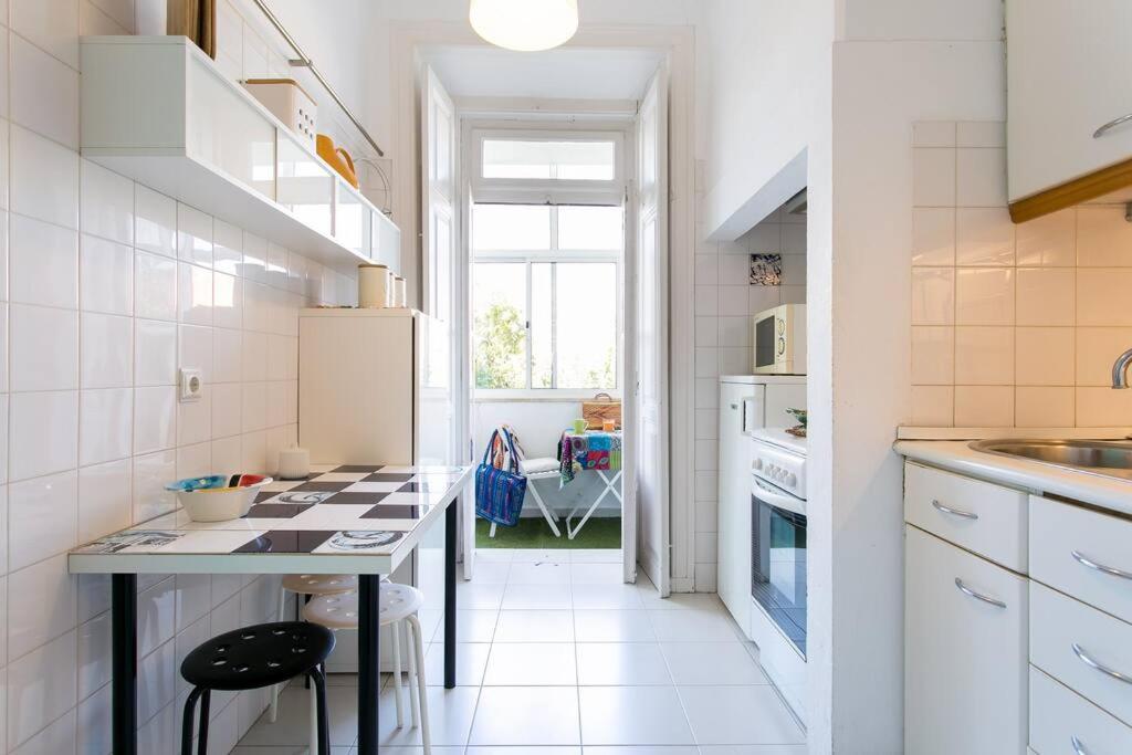 Principe Real Orange Tree W/ View 3 Bedrooms Flat! Apartamento
